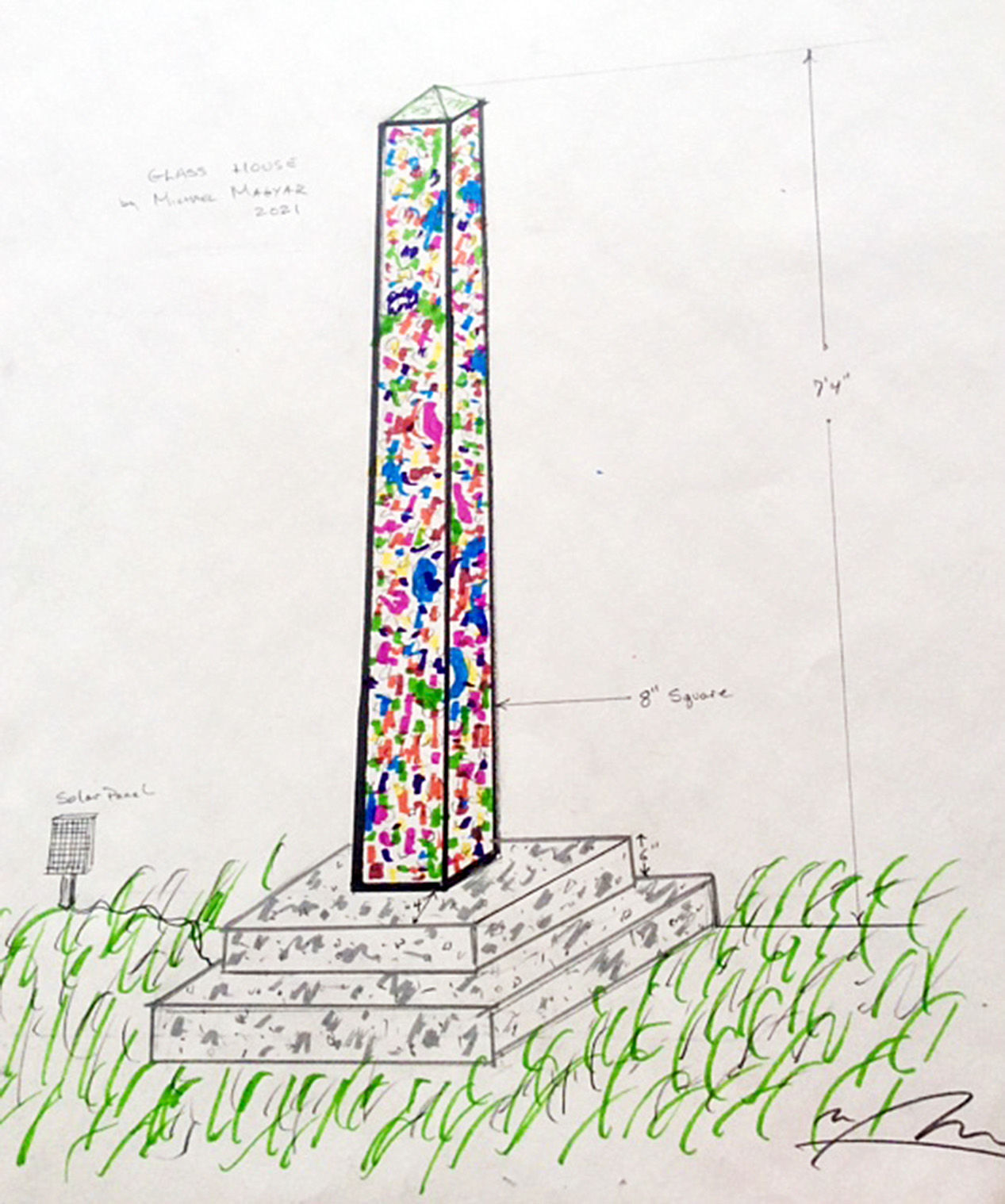 Glasstown Obelisk